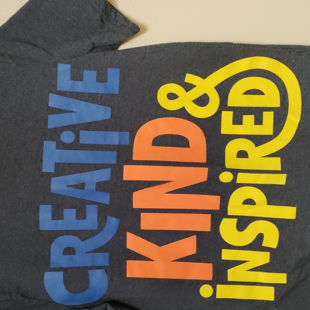 COPY - Cat & Jack boys printed short sleeve tees. Charcoal grey (XL) 16. Never … - Picture 2 of 4